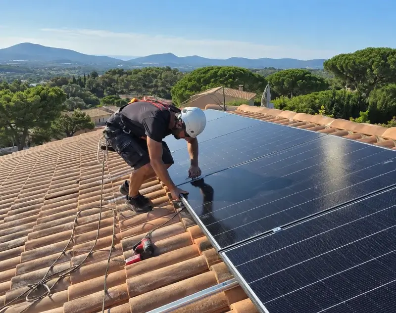 Installateur panneaux solaires Clermont — pose photovoltaïque sur toiture