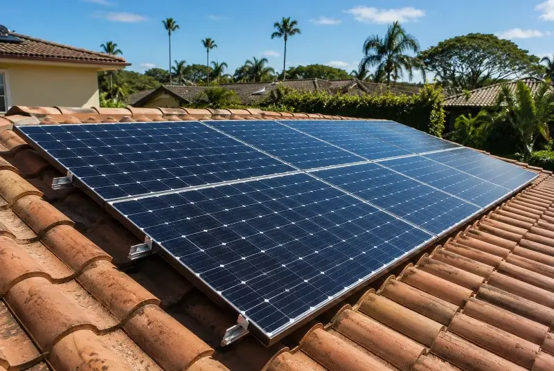 Installation de panneaux solaires à Clermont